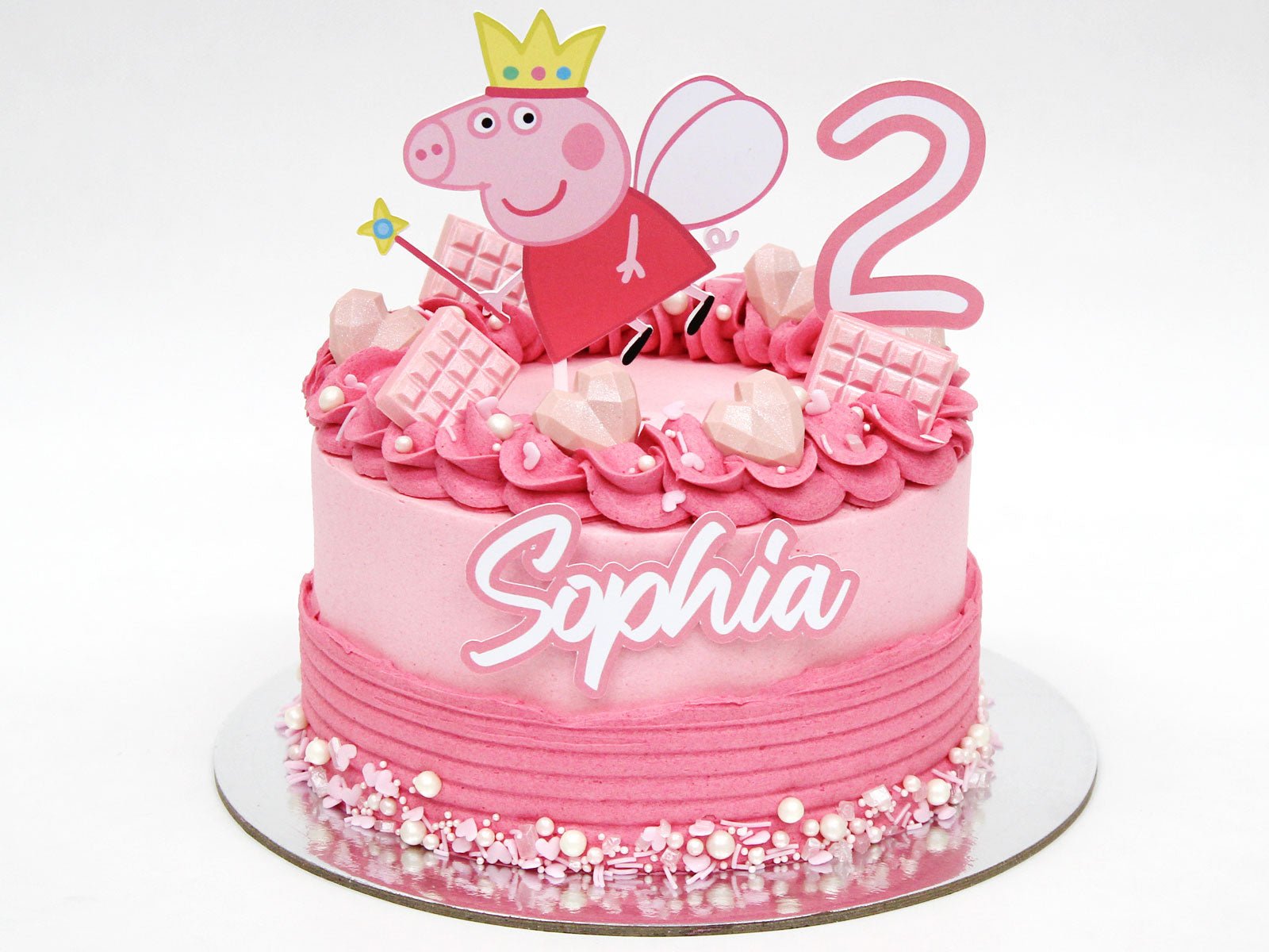 Peppa Pig Fairy Character Cake - The Compassionate Kitchen (8824196628639)