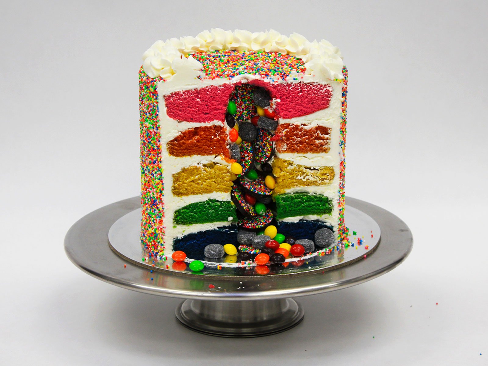Rainbow Cake - The Compassionate Kitchen (5638751518879)