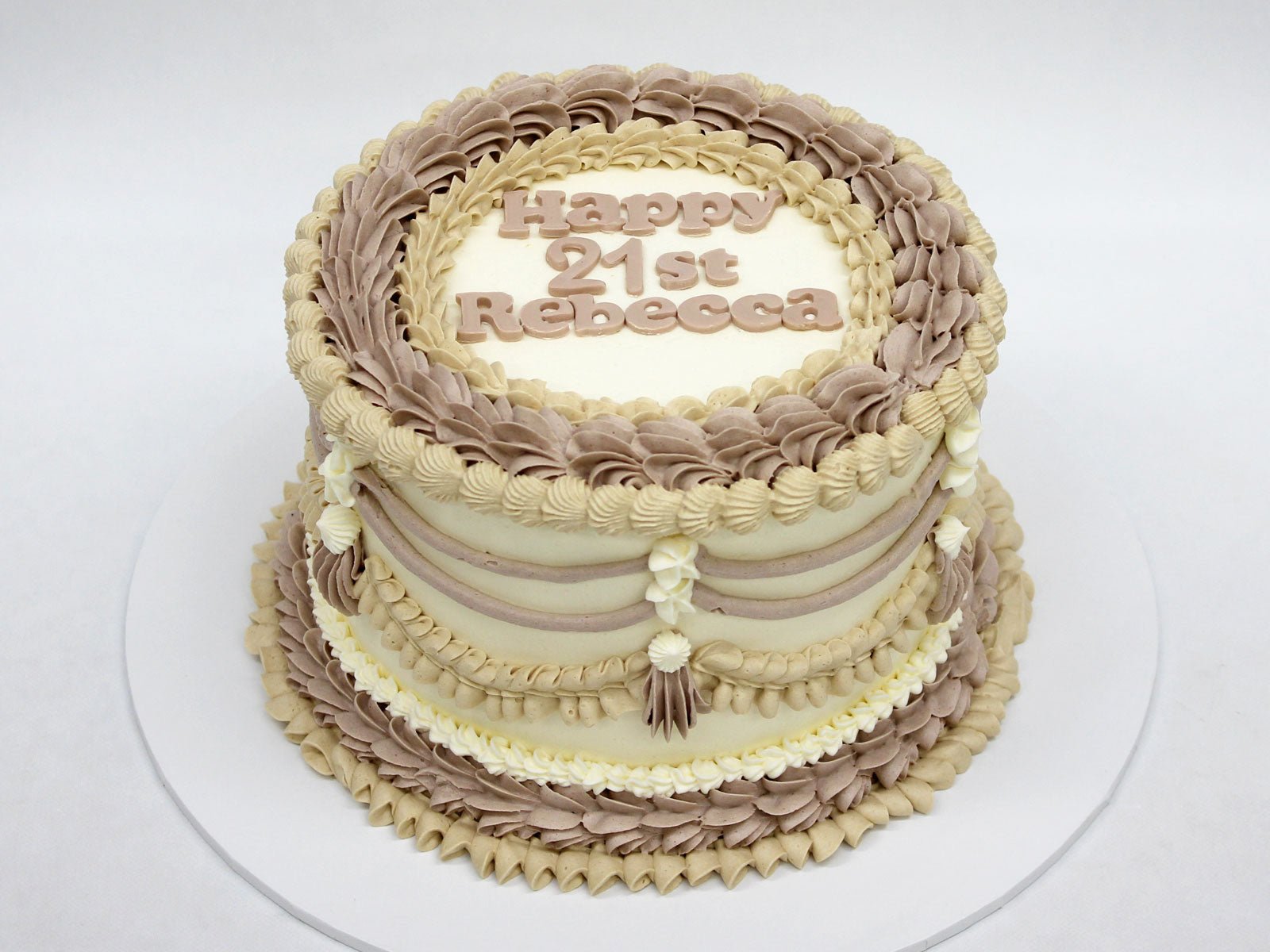 Vintage Cake – Round or Heart-Shape - The Cake People (9029554405535)