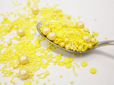 Yellow Mixed Sprinkles | 50g of Vibrant Yellow Sprinkles