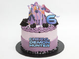 KPop Demon Hunters Birthday Cake