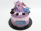 KPop Demon Hunters Birthday Cake