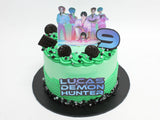 KPop Demon Hunters Birthday Cake