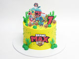Brawl Stars Deluxe Birthday Cake