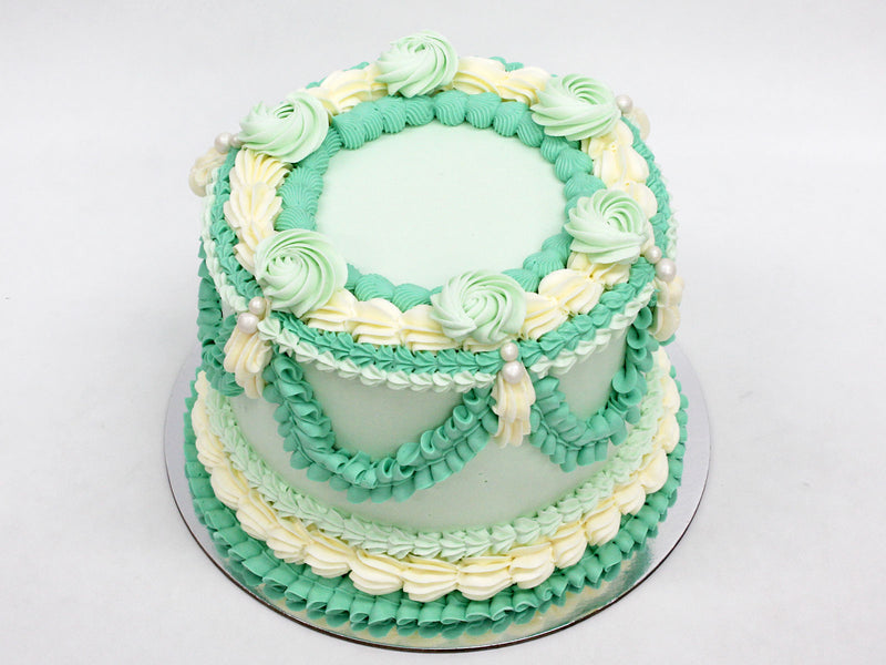Vintage Cake – Round or Heart-Shape (9029554405535)