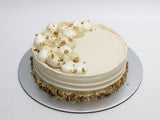 Single Layer Carrot Cake with Maple Buttercream