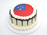 Country Flag Photo Cake - The Cake People