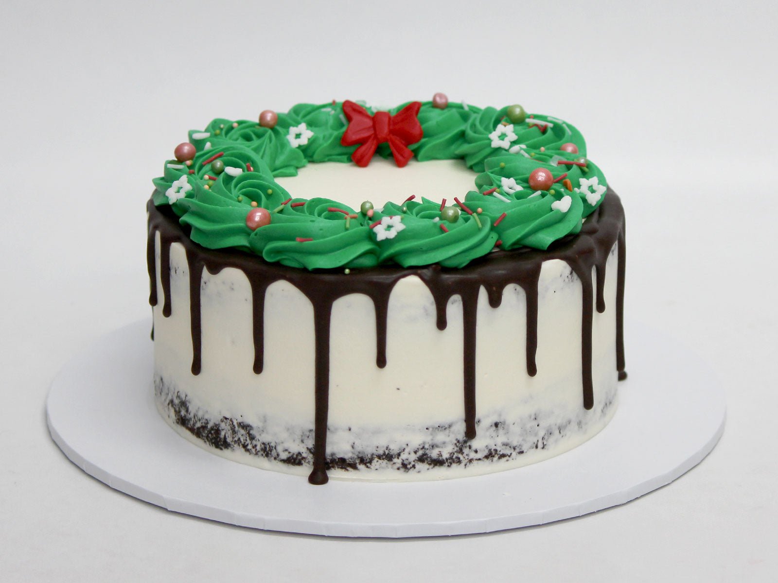 Festive Chocolate Ganache Cake - The Cake People