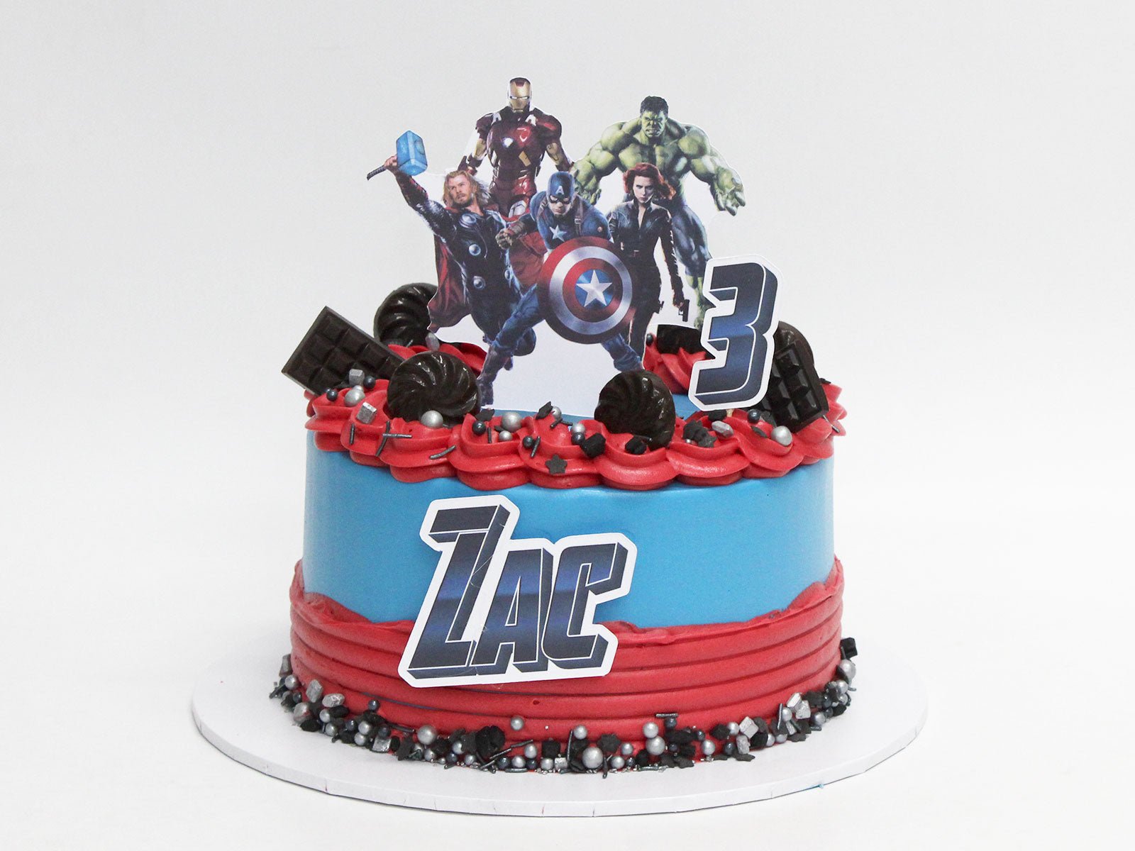 The Cake People Marvel Avengers 3D Themed Birthday Cake