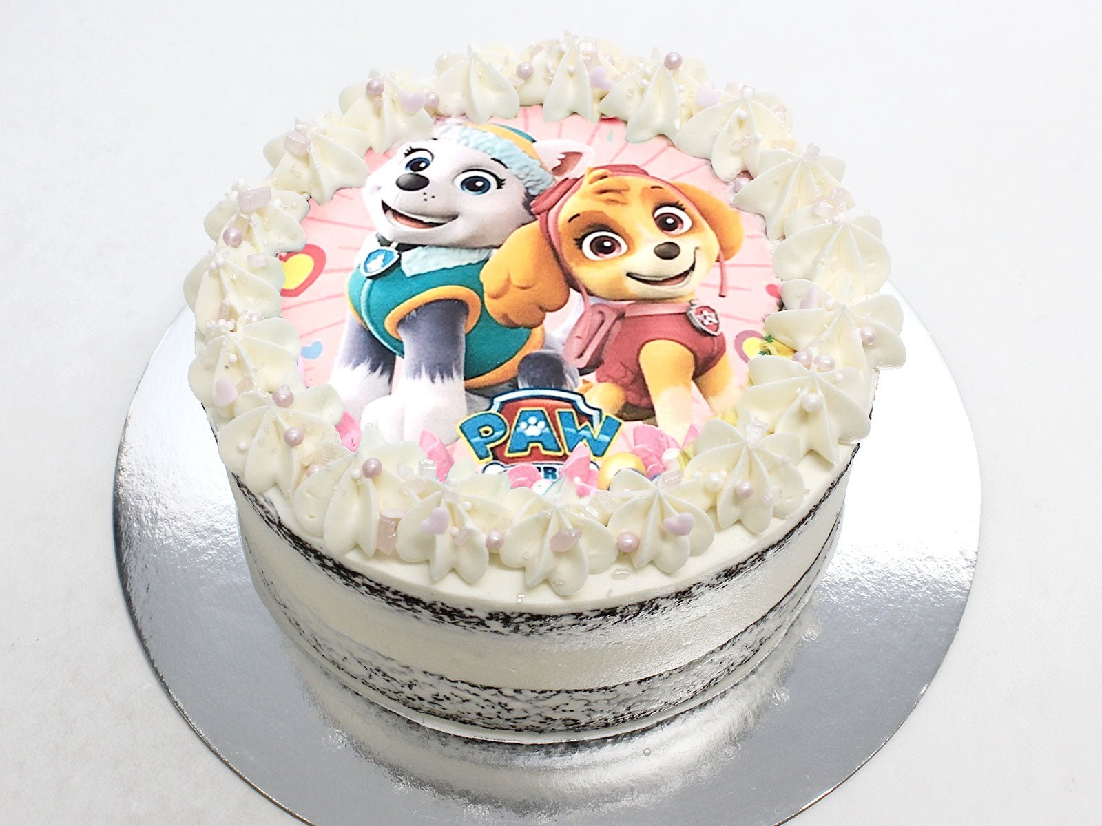 Pink Paw Patrol Cake – Sky & Everest - The Cake People