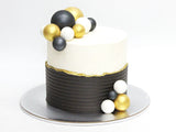 Spheres Milestone Cake - The Cake People