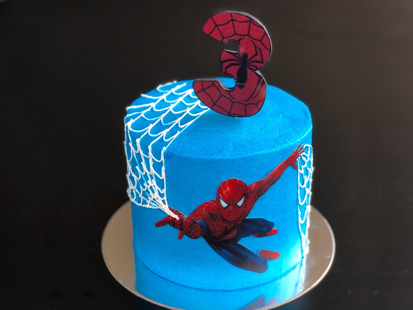Spiderman Cake | Order Spiderman Birthday Cake Online | Flower Aura