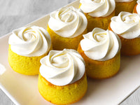 98% Sugar Free Lemon Cakes 9 Pack - The Compassionate Kitchen (6837197570207)