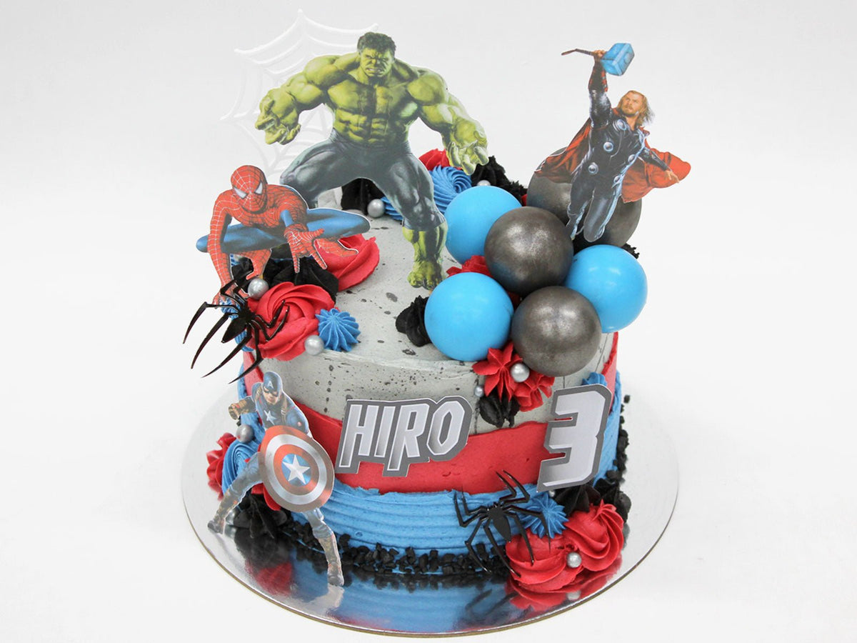 Avengers Character Cake - The Cake People (9045642510495)