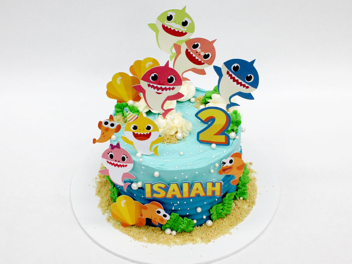 Baby Shark Character Cake - The Cake People