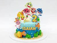 Baby Shark Character Cake - The Cake People
