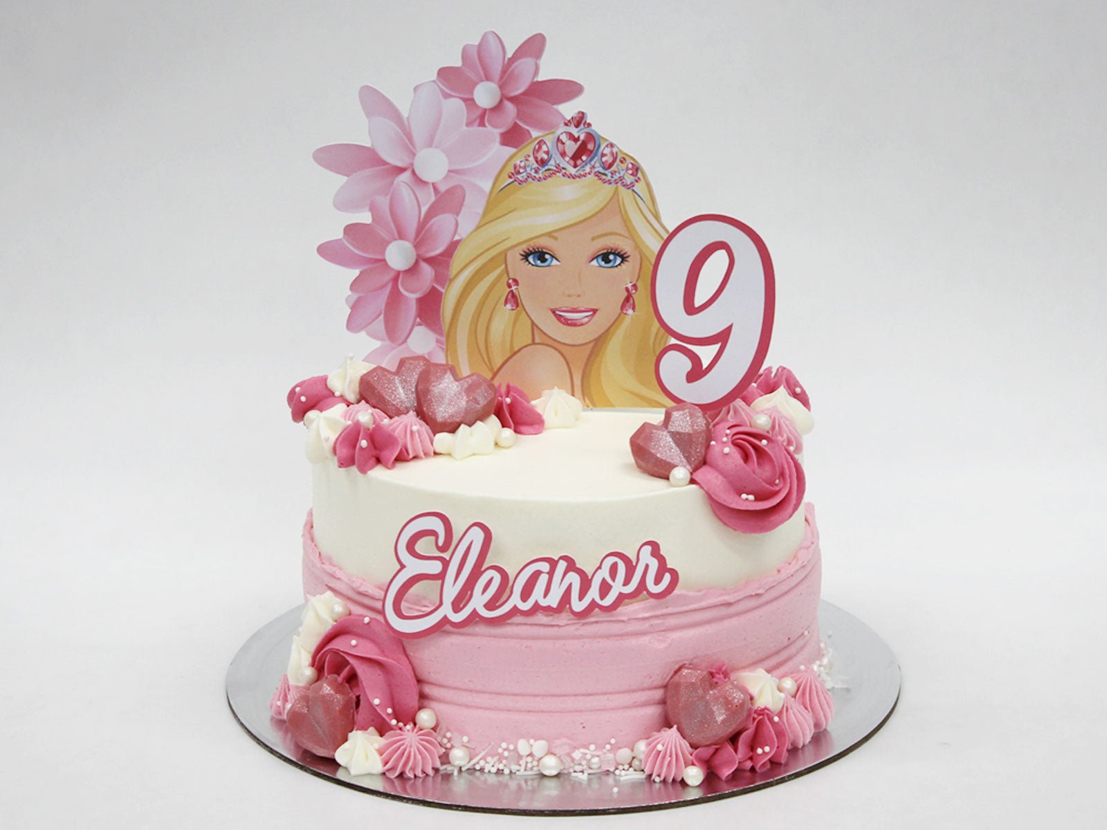 Two Tier Barbie Doll Cake – Magic Bakers, Delicious Cakes