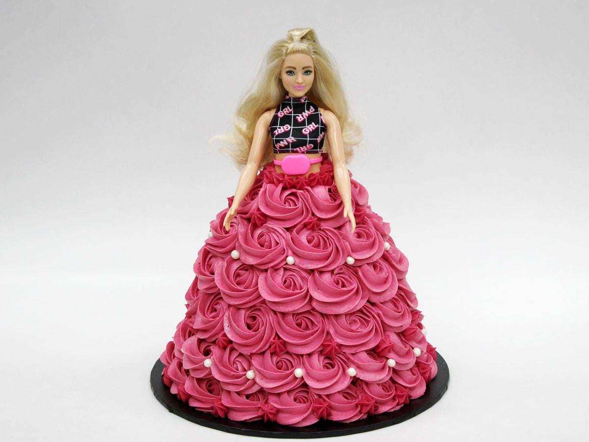 Barbie Dolly Varden Cake - The Cake People (9038806909087)