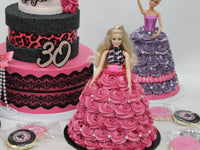 Barbie Fondant Sugar Cookies - The Cake People (9058459156639)