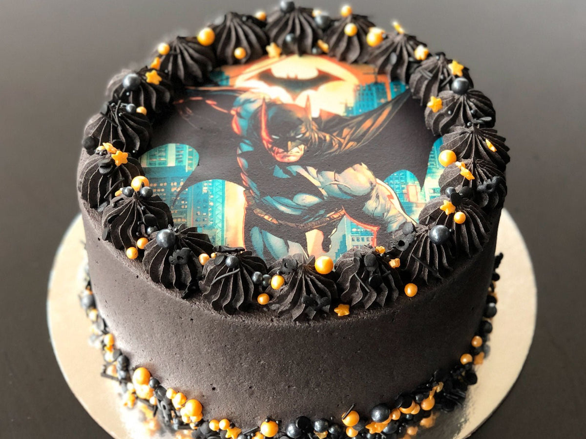 Batman Cake - The Compassionate Kitchen (7183156838559)