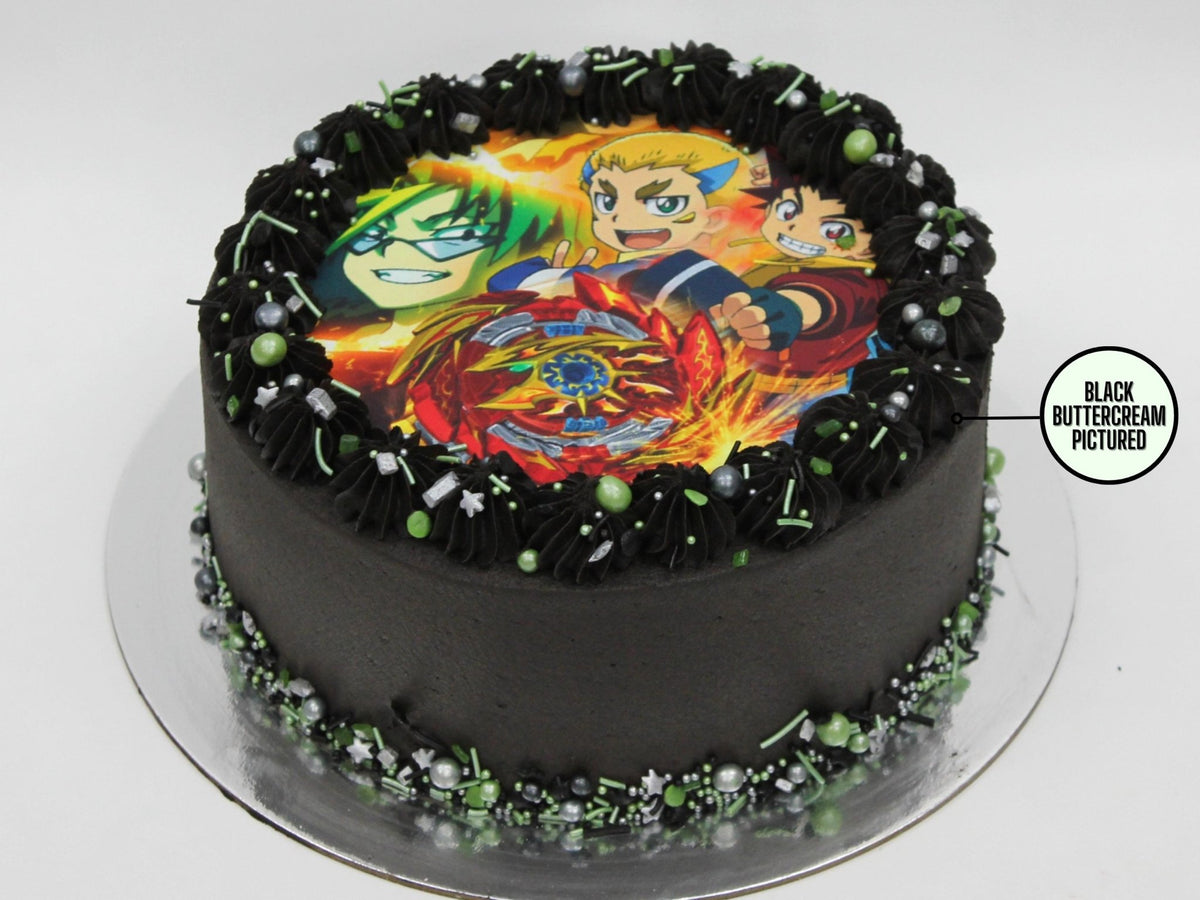 Beyblade Cake - The Compassionate Kitchen (7091250266271)