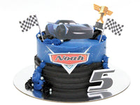 Cars 3 Jackson Storm Character Cake - The Cake People (9080533057695)