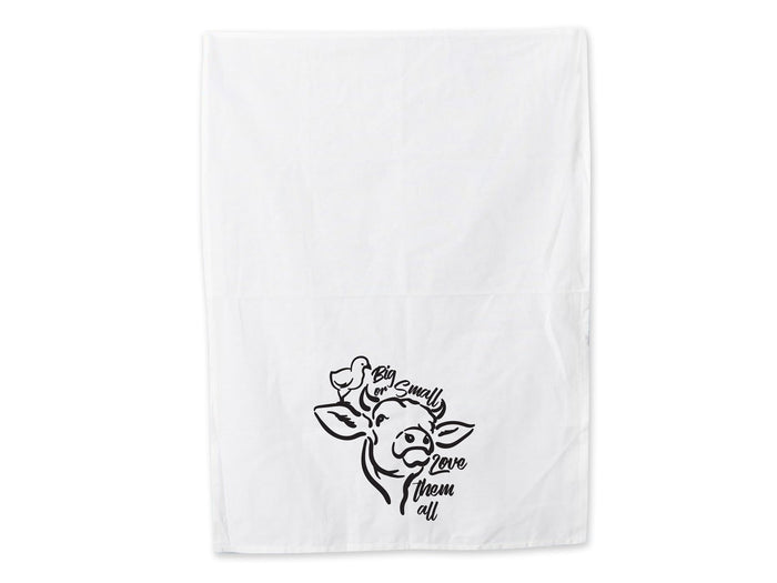 Cotton Tea Towel - The Compassionate Kitchen (5937508876447)
