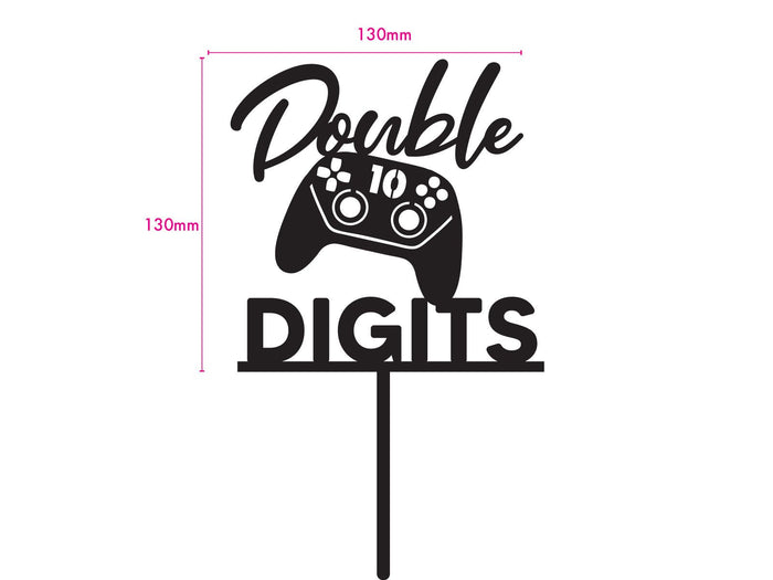 Custom Double Digits Cake Topper - The Cake People