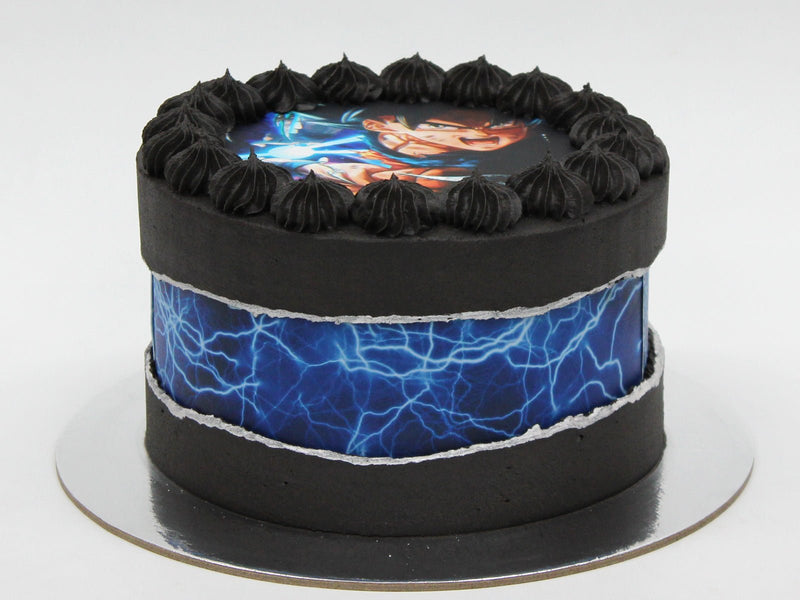 Custom Dragon Ball Z Fault-line Cake - The Compassionate Kitchen (7697488773279)
