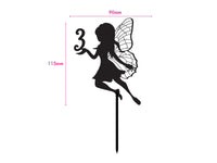 Custom Fairy Cake Topper + Age - The Compassionate Kitchen (7614355112095)