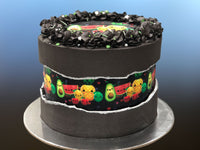 Custom Hey Bear Fault-line Cake - The Compassionate Kitchen (7543288266911)