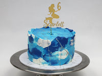 Custom Mermaid Cake Topper - The Compassionate Kitchen (7614913183903)