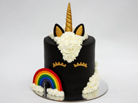 Custom Unicorn Cake - The Compassionate Kitchen (8878168506527)