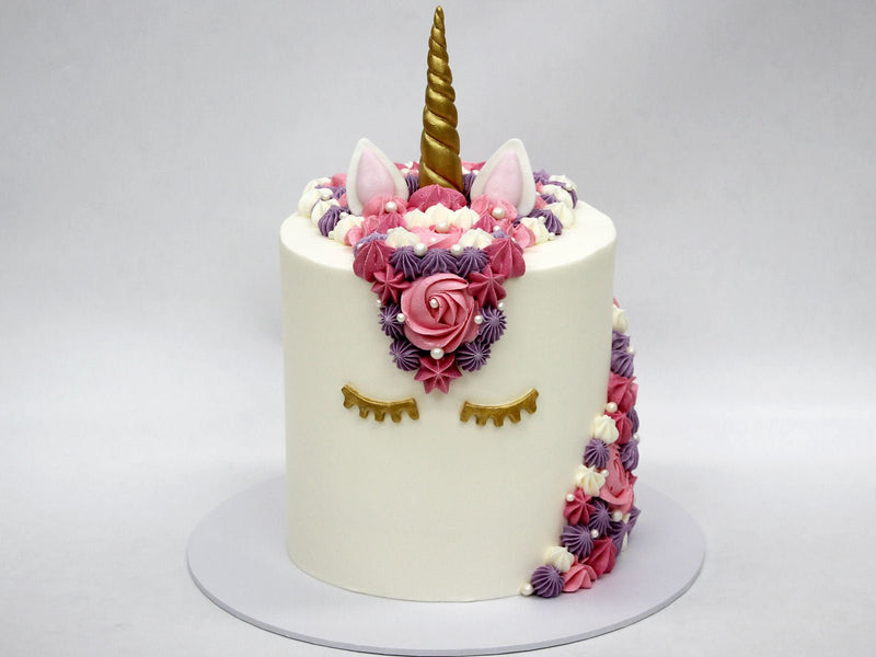 Custom Unicorn Cake - The Compassionate Kitchen (8878168506527)