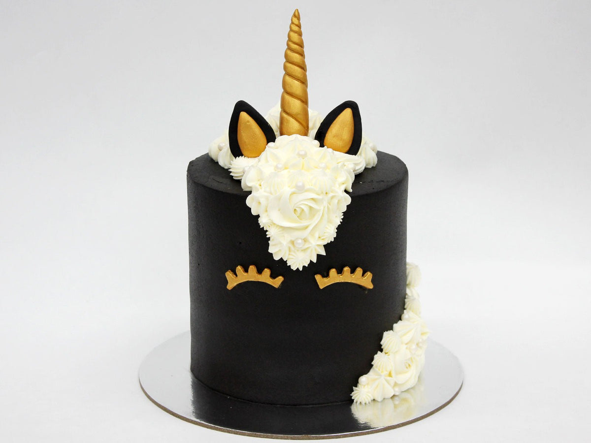 Custom Unicorn Cake - The Compassionate Kitchen (8878168506527)