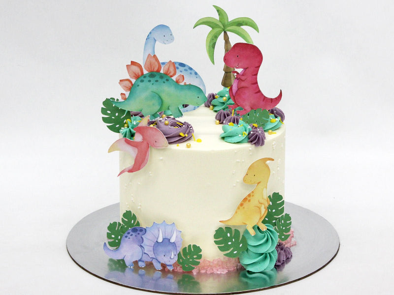 Cute Dinosaur Character Cake - The Cake People (9079551164575)
