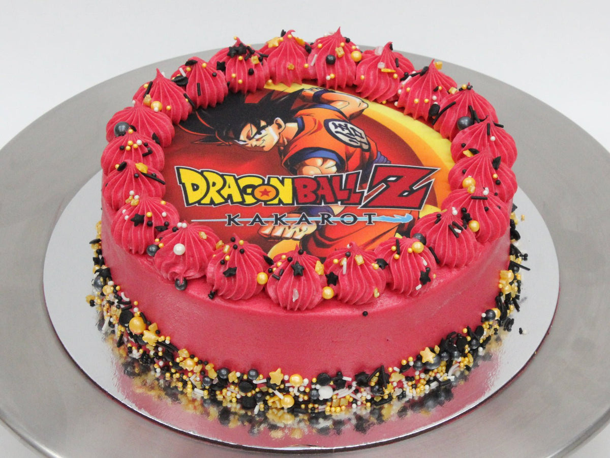 Dragon Ball Z Cake - The Compassionate Kitchen (7697459413151)