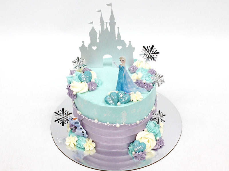 Elsa & Anna Frozen Character Cake - The Cake People