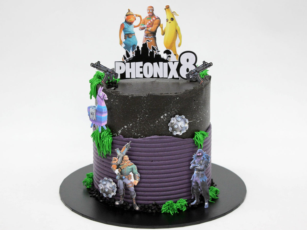 Fortnite Character Cake - The Compassionate Kitchen (8823087693983)