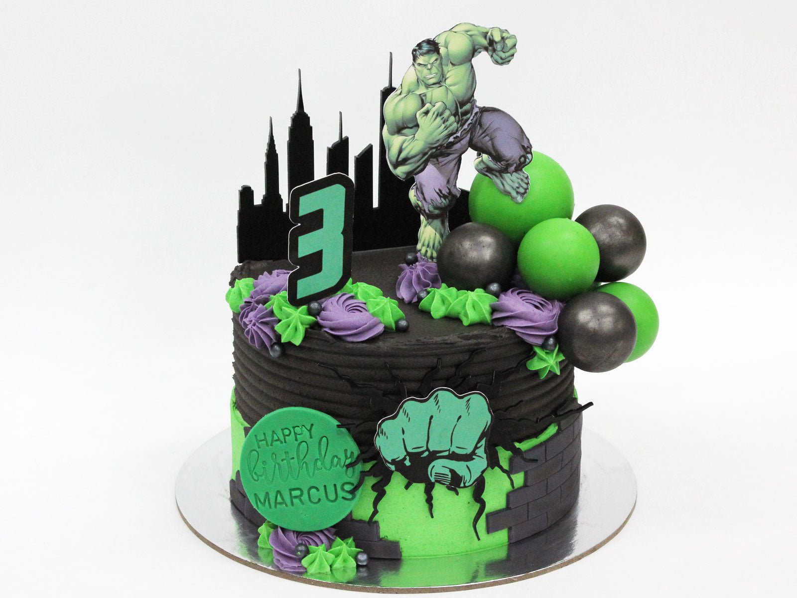 Best Hulk Theme Cake In Gurgaon | Order Online