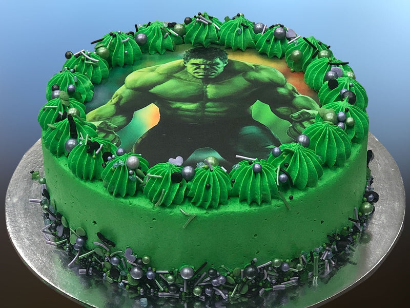 Hulk Marvel Avengers Cake - The Cake People