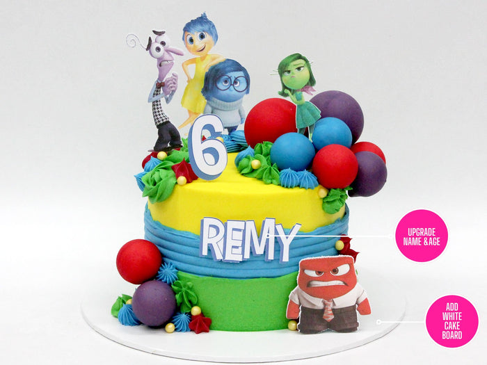 Inside Out Character Cake - The Cake People