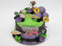 Invader Zim Character Cake - The Cake People (9041372741791)
