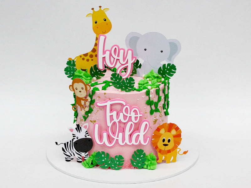 Jungle Character Cake - The Cake People