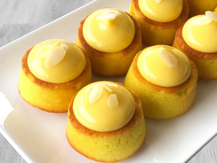 Lemon Almond Cakes 6 Pack (GF) - The Compassionate Kitchen (5940346585247)