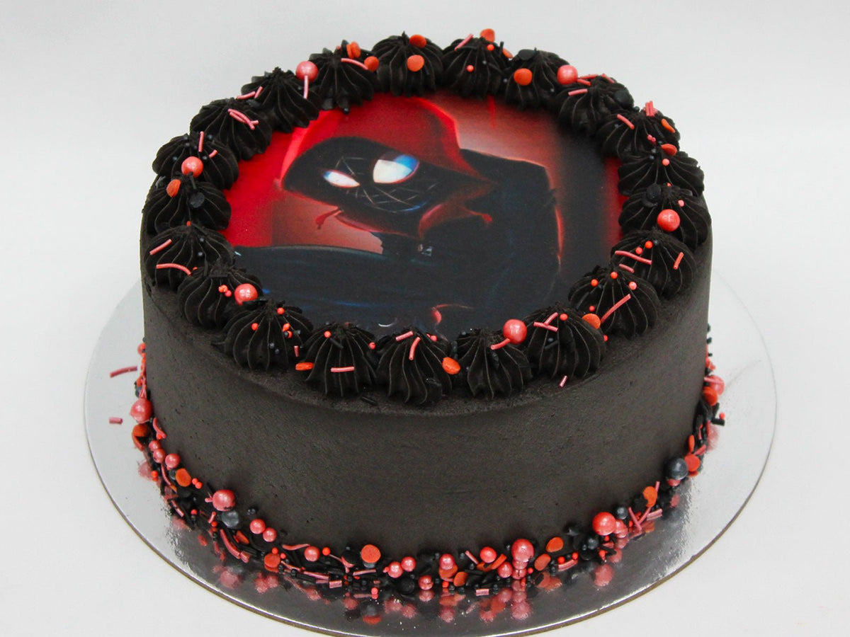 Miles Morales Spiderman Cake The Cake People miles-morales-spiderman-cake-the-cake-people
