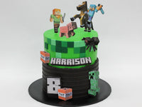 Minecraft Character Cake - The Compassionate Kitchen (8826251739295)