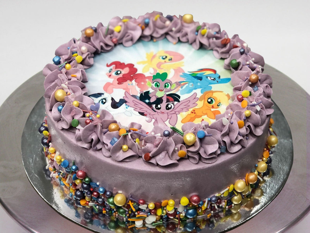 My Little Pony Cake - The Compassionate Kitchen (7646819025055)