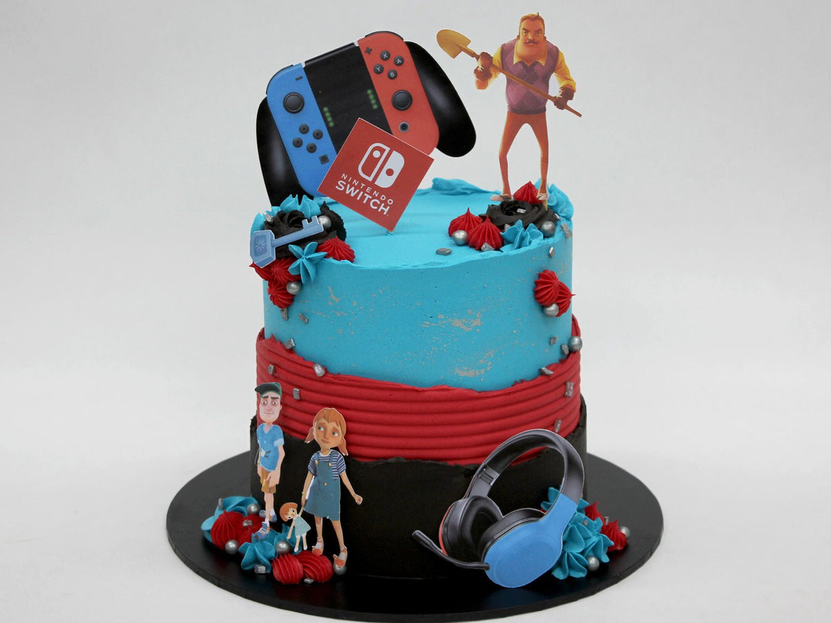 Nintendo Switch Character Cake - The Compassionate Kitchen (9029389877407)
