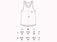 Organic Cotton Big or Small Ladies Singlet - The Compassionate Kitchen (7247931637919)